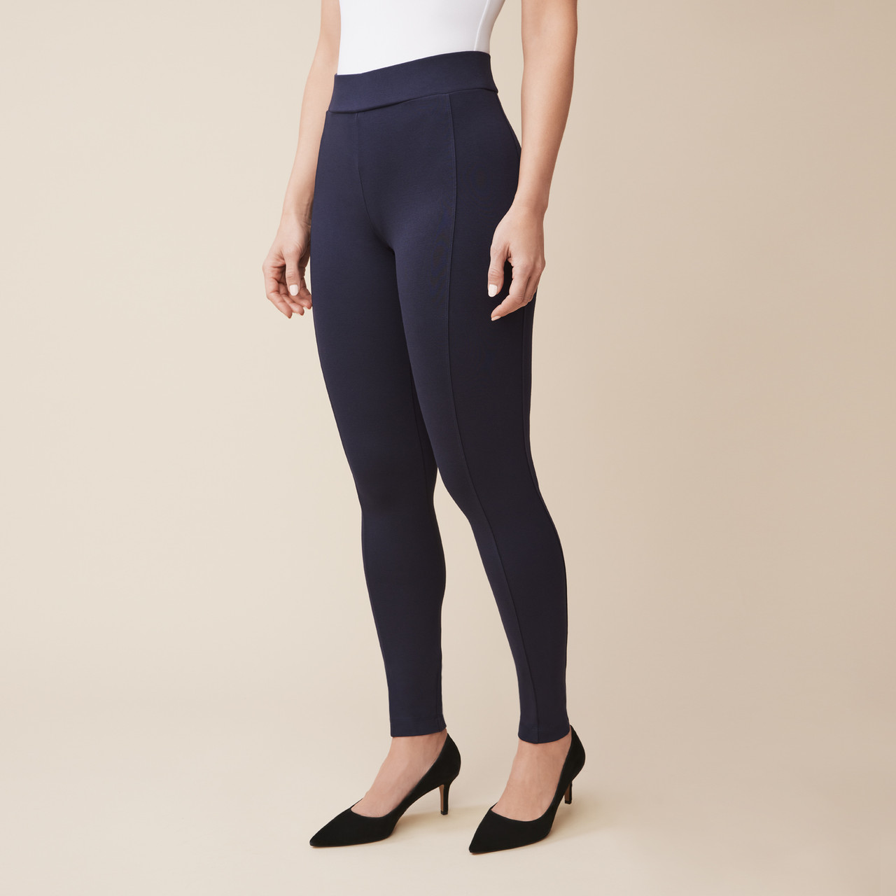 The PU Seamed Leggings Black – AS-Products