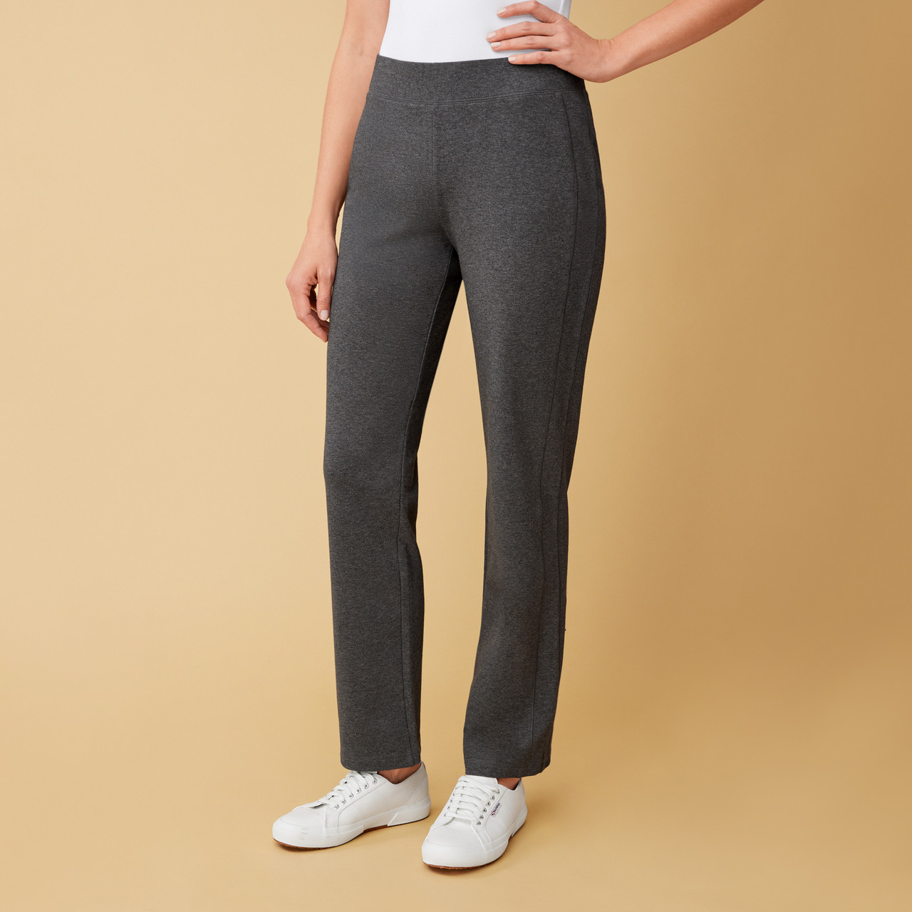 Basic Editions Spandex Casual Pants