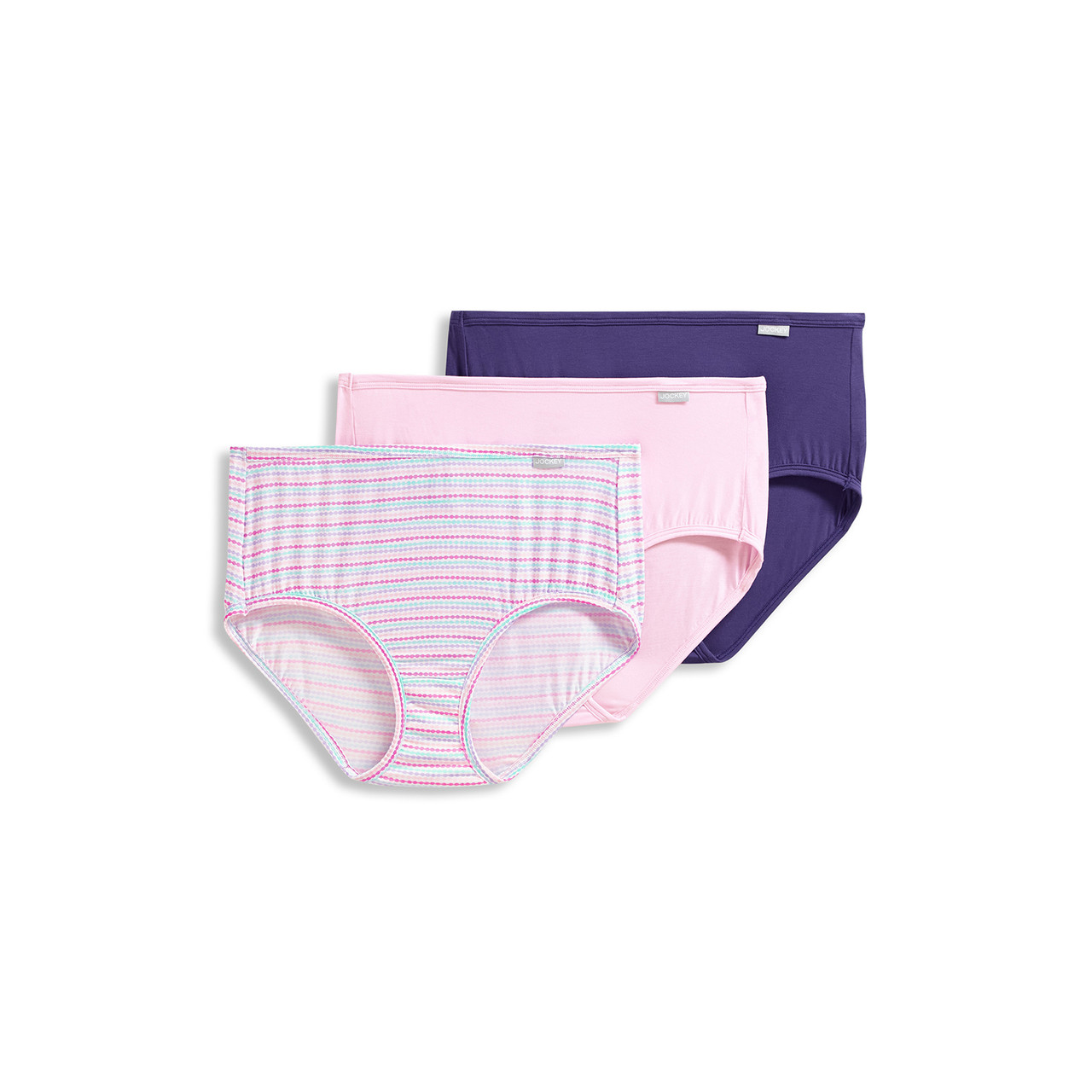 Jockey Women's Underwear Supersoft Hipster - 3 Pack, Black/Light/Ivory, 5 :  : Clothing, Shoes & Accessories