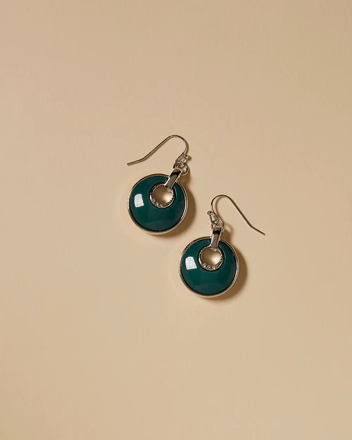 Turquoise Hoop Earrings