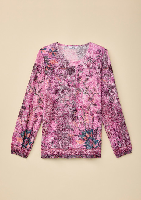 Sublimation Bloom Long Sleeve Top