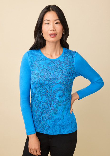 Fantasy Paisley Graphic Tee