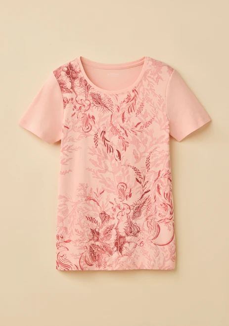 Shell Print Graphic Tee