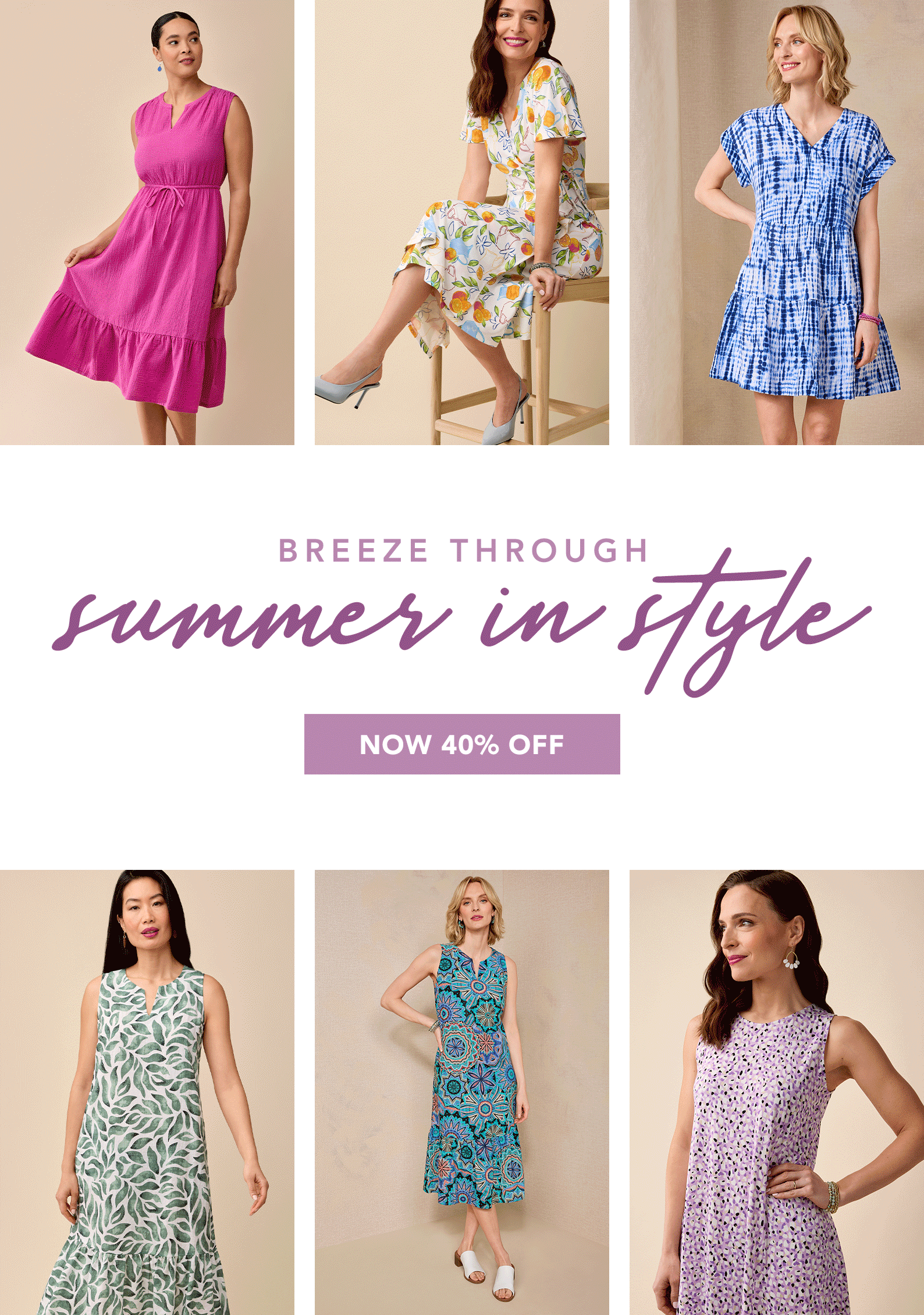 40% Off Dresses
