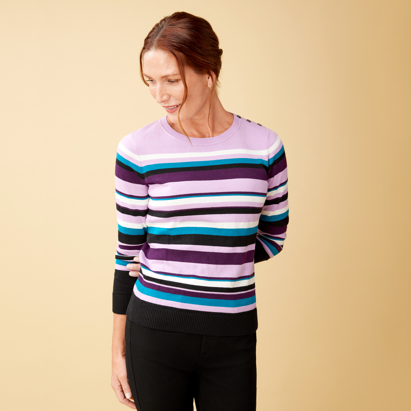Striped Pullover Sweater | Northern 