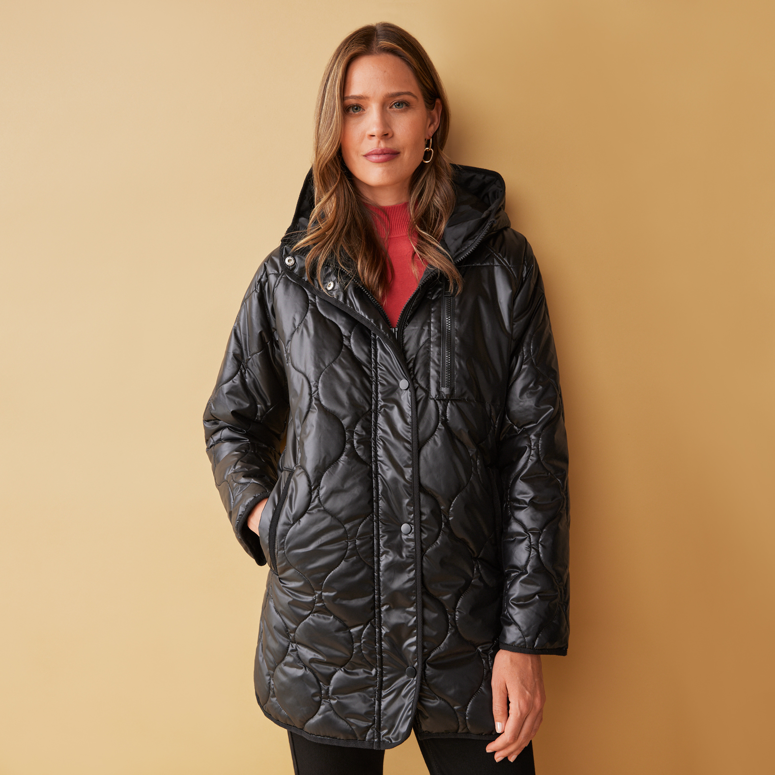 Quilted Water Resistant Jacket | Northern Reflections