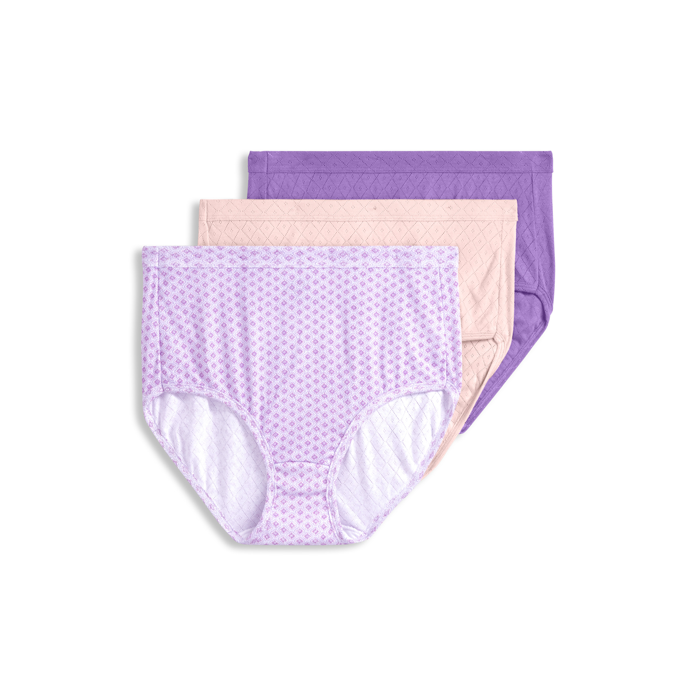 e-Tax  30.0% OFF on JOCKEY UNDERWEAR Women's High-Waisted Panties Pack 2  Pieces Breathable Soft Cotton and Perfectly Form-Fitting - Multicolor