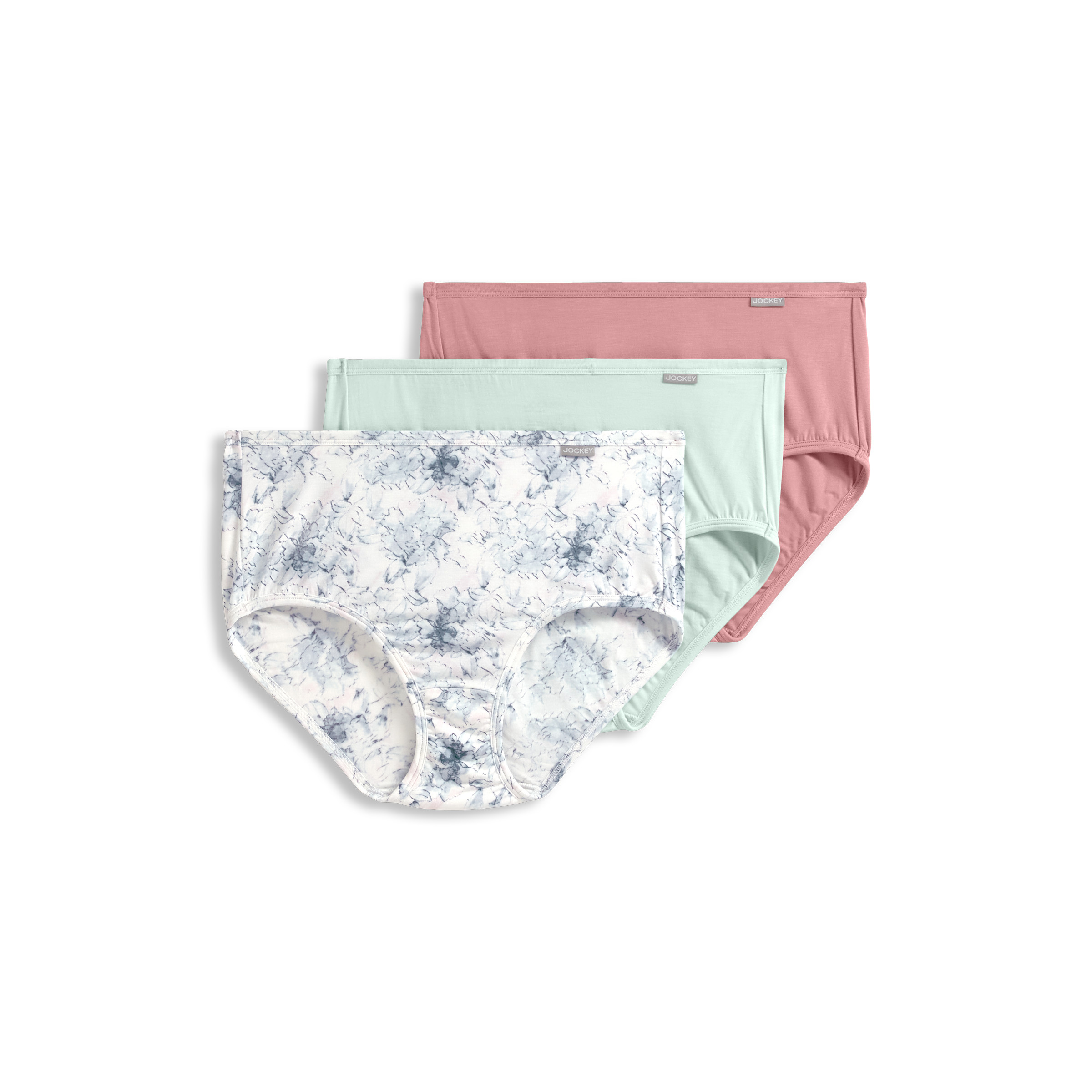 Jockey Women's 3 Pack Basic Briefs Underwear - Extended Size