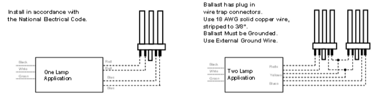 C242unvme Universal Triad Cfl Ballast