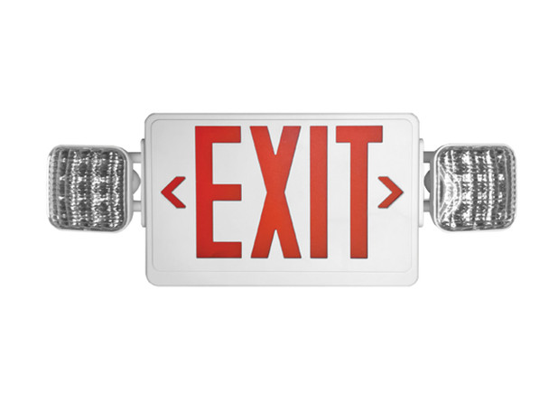 exit sign red letters HL03143RW