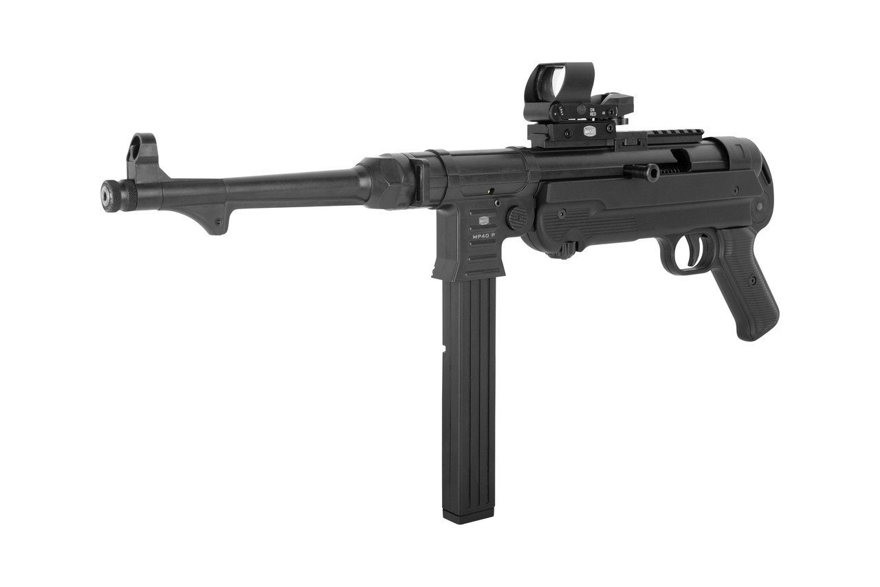 MAUSER MP40 P Pistol .22LR - Superset with Red Dot and Leather