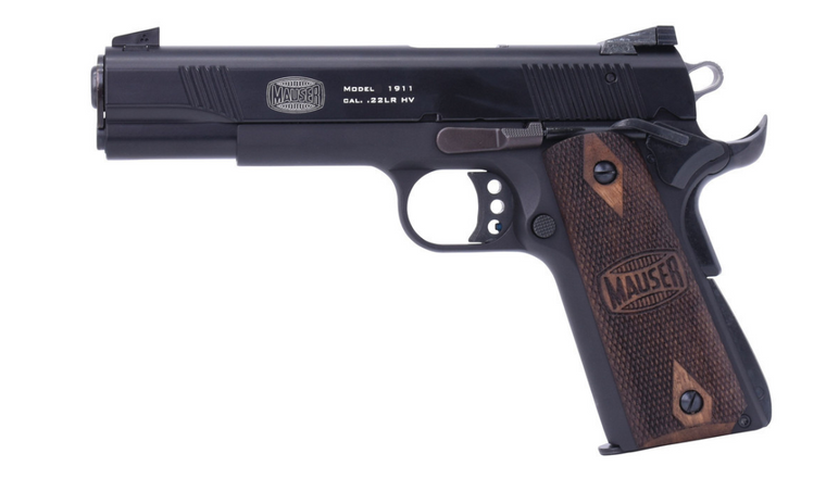 MAUSER 1911, Walnut Mauser Grips, 22LR (10 rounds)