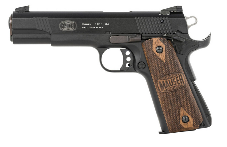 MAUSER 1911 CA, Walnut Mauser Grips, 22LR (10 rounds)