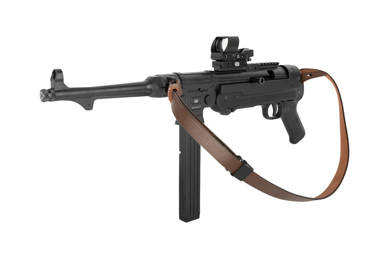 MAUSER MP40 P Pistol .22LR - Superset with Red Dot and Leather Sling (23 rounds)
