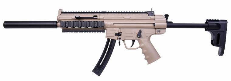GSG-16 Tan, 22LR, (10 rounds short magazine)
