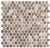 Urban Jungle - UJ664 Old Python - Penny Round Aluminum Metal Cap Mosaic - Sample