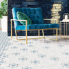 Style_Access_Lungarno_Casablanca_CSFLBLU56DECO_Ocean_Blue_Hex_Deco_6x6_Hexagon_Porcelain_Decodrative_Tile_2