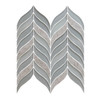 Style_Access_Lungarno_Natural_Elements_Leaves_NELEAF7905_Dove_Leaf_Cheveron_Glass_Stone_Mosaic_Tile