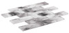 Legend - LND 5571 - Arthur Grail - Gray 2 X 6 Subway Rectangle Brick Shape Glass Tile