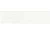 EST-1182 Estria Alba White Cream Subway - 3" X 12" Ceramic Tile - RELIEF FLUTED MATTE