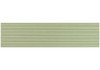 EST-1184 Estria Nephrite Green Subway - 3" X 12" Ceramic Tile - RELIEF FLUTED MATTE