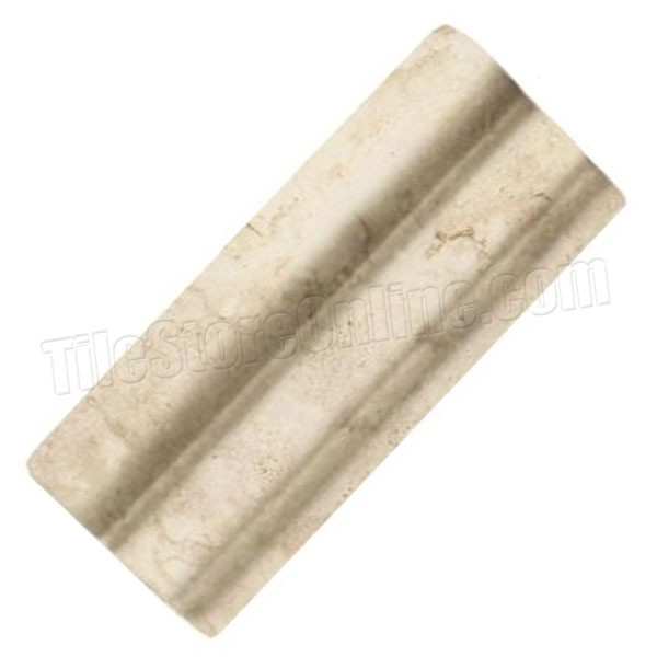 Daltile Brancacci Arena Windrift Beige 2 X 6 Chair Counter Rail Dal Tile Ceramic Trim Tile