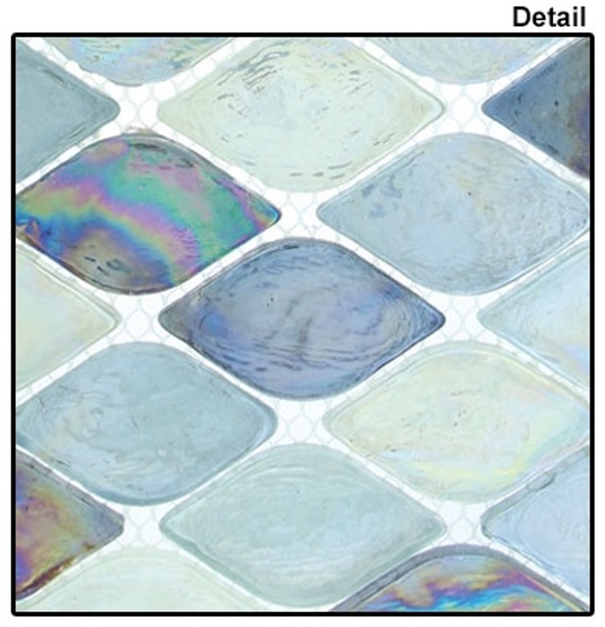 Aquatica Glass - AQ-2005 Atlantis - Rhomboid Diamond Oval
