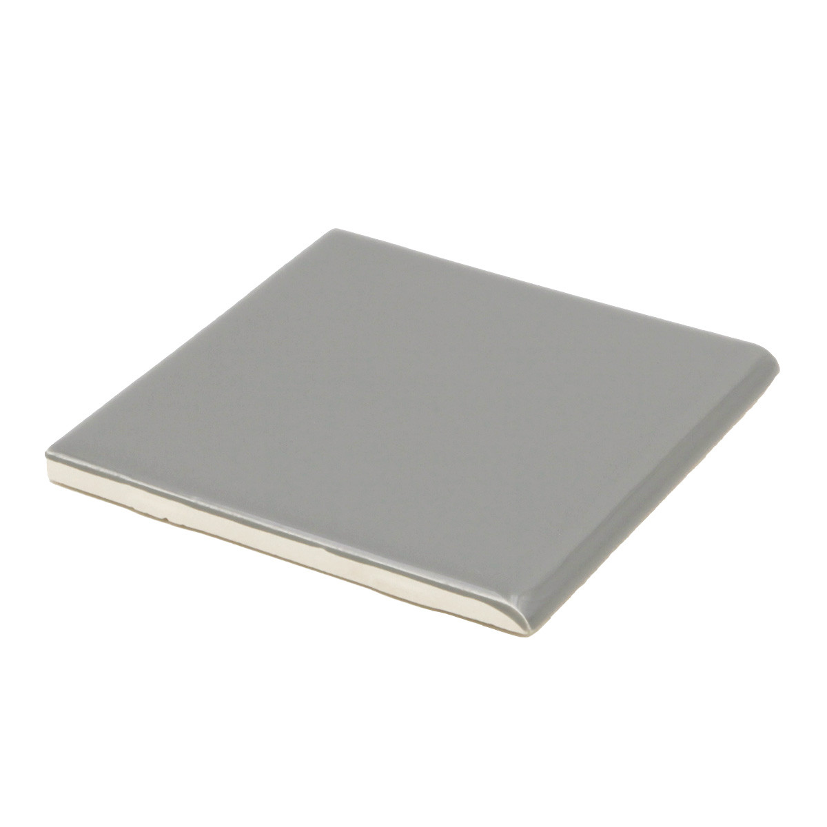 Daltile - 0182 Suede Gray - S4449 SURFACE BULLNOSE - 4X4 Finish