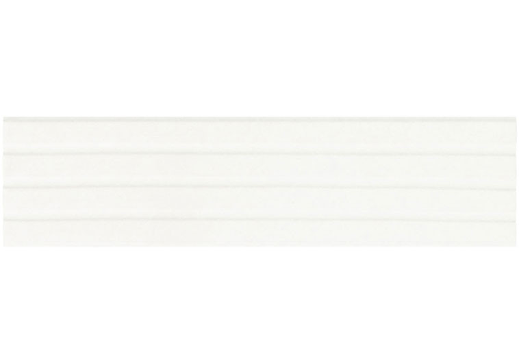 EST-1182 Estria Alba White Cream Subway - 3