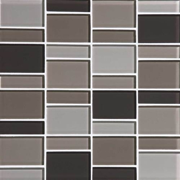 Supplier: Daltile, Series: Color Wave, Name: CW22 Soft Cashmere - Glossy, Category: Glass Tile, Size: Random Block