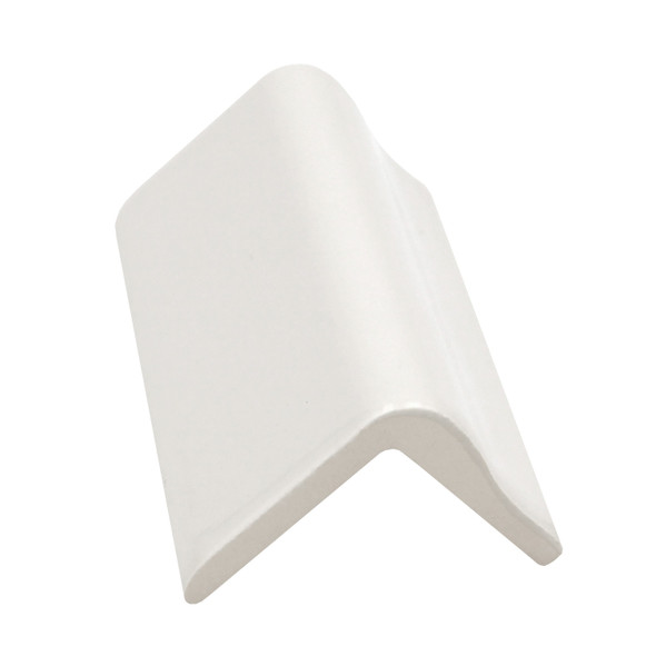 Daltile V Cap - 0190 Arctic White - WA8262 Sink Rail VCap