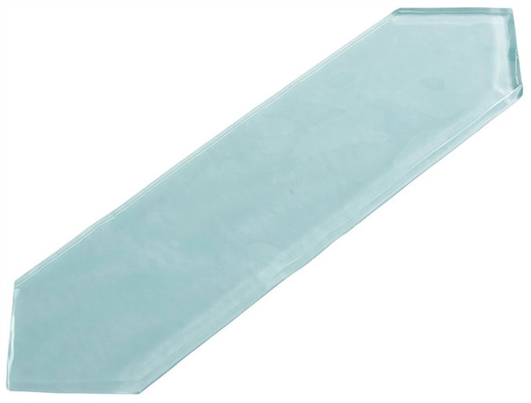 Aristocrat Harbor - ACRT 295 Upscale Aqua - 3 X 10.5 Picket Shape Long Hex Glass Tile - Sample