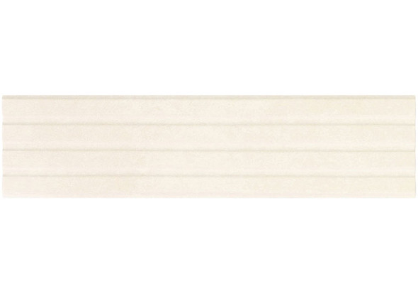 EST-1183 Estria Cameo Beige Subway - 3" X 12" Ceramic Tile - RELIEF FLUTED MATTE