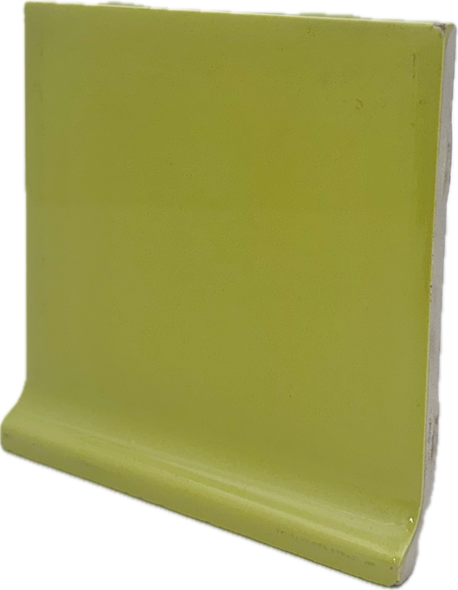 Daltile_Cove_Base_1098_Key_Lime_A3401_4X4_Glazed_Ceramic_Trim_Tile_Glossy