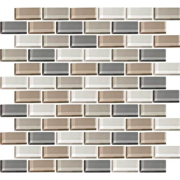 Supplier: Daltile, Series: Color Wave, Name: CW21 Willow Waters - Glossy, Category: Glass Tile, Size: 1 X 2