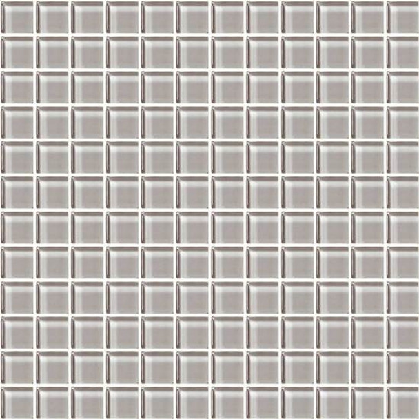 American Olean Color Appeal Glass - C120 Cloudburst - 1X1 Glass Tile Mosaic - Glossy - Sample