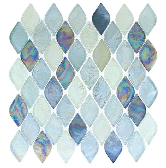 Aquatica Glass - AQ-2005 Atlantis - Rhomboid Diamond Oval Glass