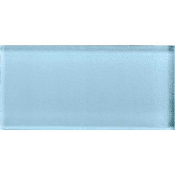 Supplier: American Olean, Series: Color Appeal Glass, Name: C109 Powder - Glossy, Type: Brick Subway Glass Tile, Size: 3X6