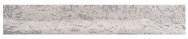 Outback - OUB-6193 Nostic Silver Travertine Subway - 3" X 18" Porcelain Tile - MATTE