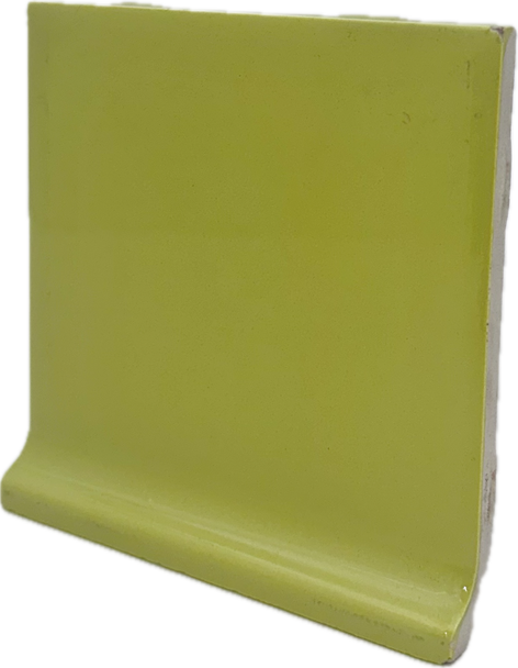 Daltile_Cove_Base_1098_Key_Lime_A3401_4X4_Glazed_Ceramic_Trim_Tile_Glossy