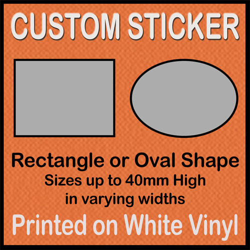 rectangle custom stickers