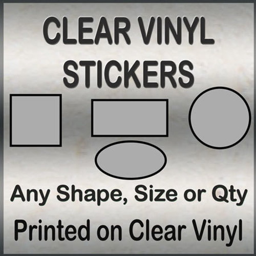 Custom Vinyl Number Stickers