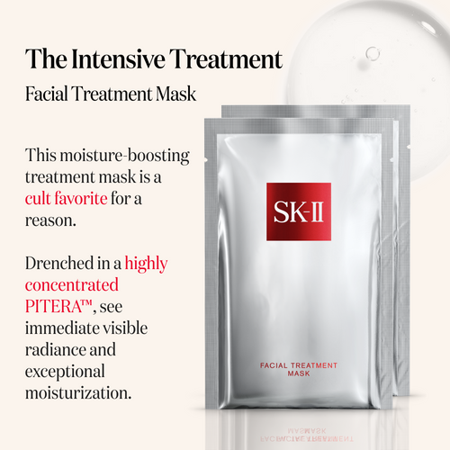 SK-II PITERA™ First Experience Kit: Skincare Starter set with facial treatment essence, clear lotion, and a mask slider7