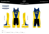 BVU Sleeveless Tri Suit-Pro