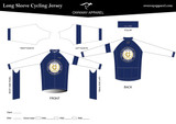 UCLUB Long Sleeve Jersey - Gold Seal