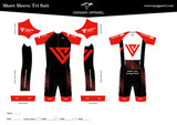 VANTAGE-POINT Short Sleeve Tri Suit