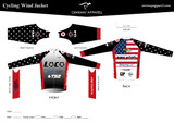 Tri Loco Louisville Cycling Wind Jacket