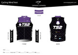 TS2 Purple Cycling Wind Vest