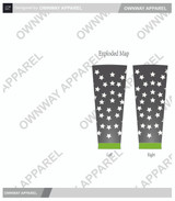 TRI FIT- ARM SLEEVES- GREEN