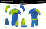 Fly Tri Short Sleeve Tri Suit